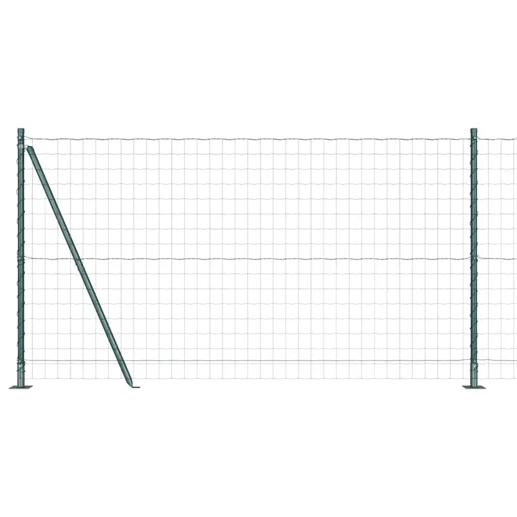 Recinzione con Posto Verde 1,2 x 25 m Acciaio 3350888