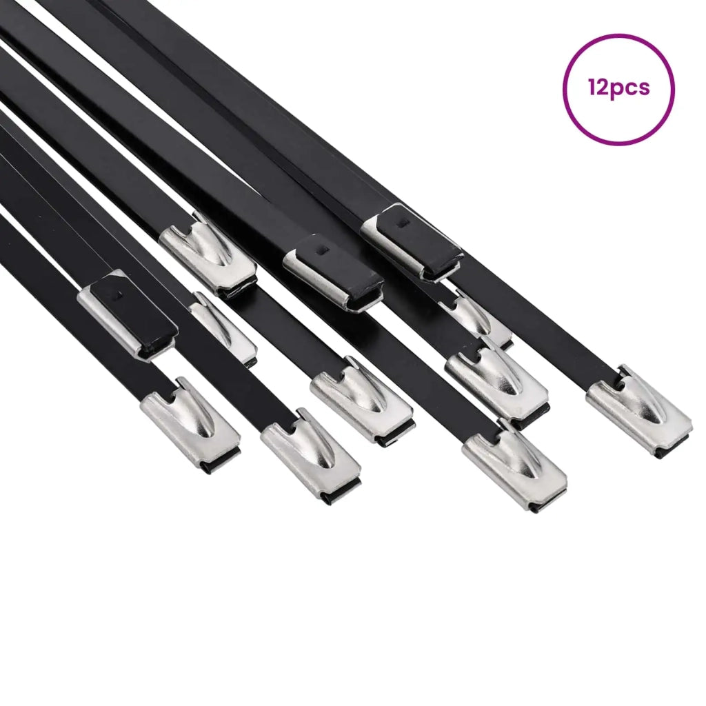 Fascetta per Cavi 12 pz 4,6 x 700 mm Nero 42029340