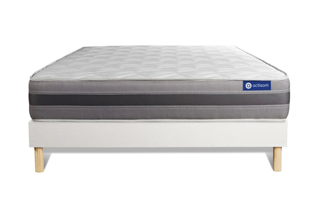 Kit rete e materasso Actimemo relax 135x190cm - Spessore : 24cm- memory foam - Moderatamente rigido
