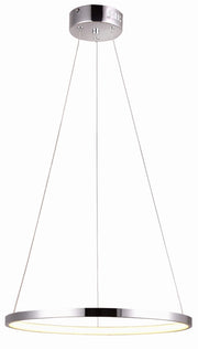 Lampada a sospensione LED Candellux LUNE Ø40 cromo