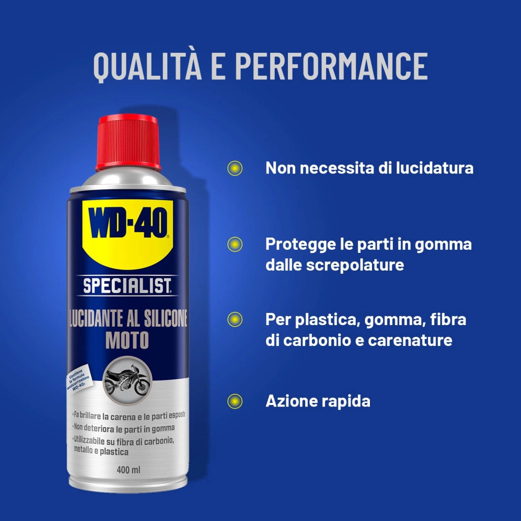 Lucidante Spray per Moto Wd 40 400 ml