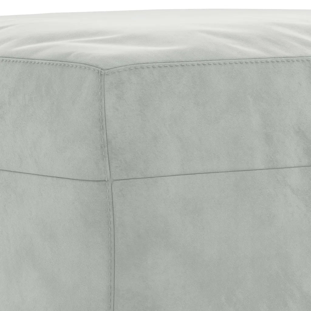 Set di Divani 3 pz con Cuscini Grigio Chiaro in Velluto 3202240