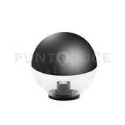 SFERA POLLY TRASPERENTE E NERA 1 LUCE ATTACCO E27 IP44 30X31CM