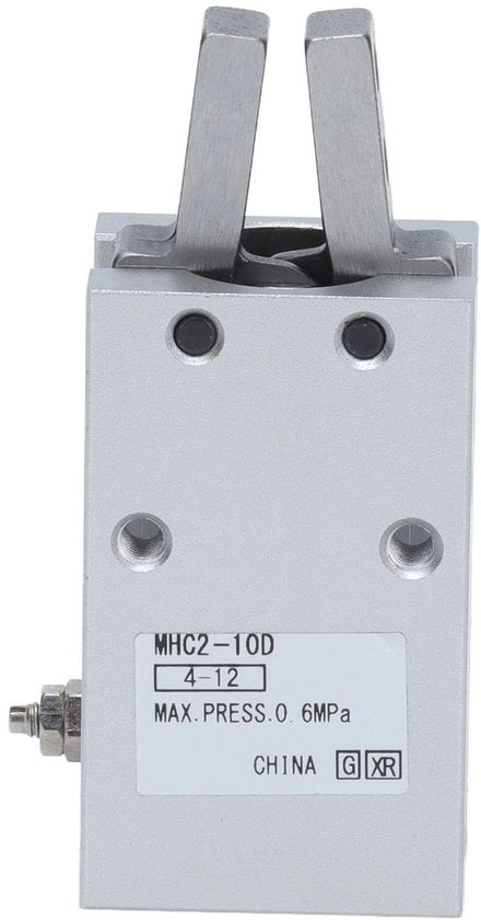 Cilindro Pneumatico per Viti - Flessibile - Parallello - Doppia Azione - Lega di Alluminio/ Acciaio Inossidabile - Diametro Foro 10 mm - Frequenza Massima 180 c.p. - Cilindro Pneumatico
