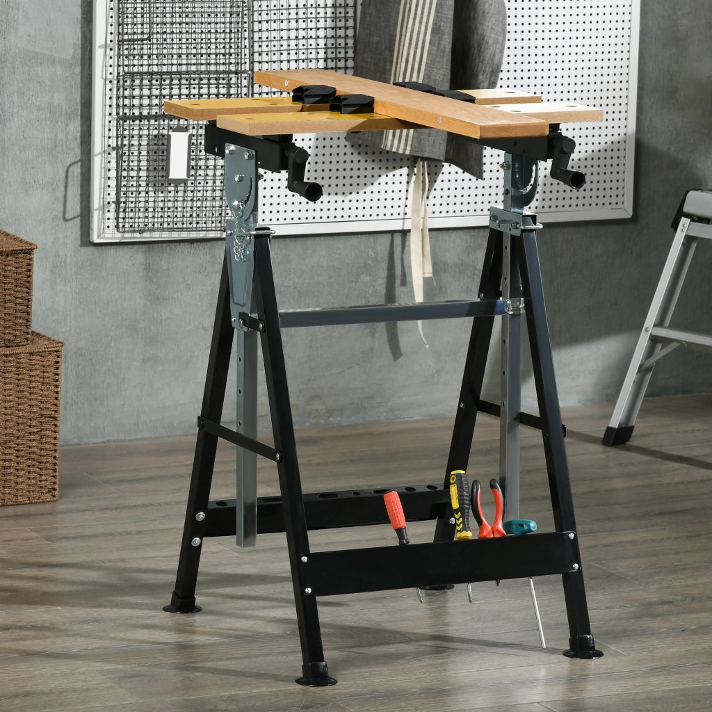 Banco da Lavoro Regolabile in Altezza ¨C Minimal ¨C Grigio 120x60x80 cm