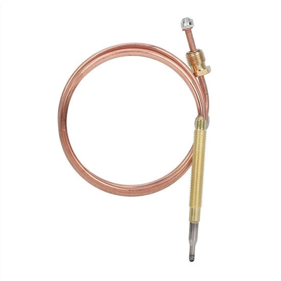 Termocoppia Universale 900mm - Sensore di Temperatura - Sensore di Ricambio - Adatto per Fornelli a Gas - Connettori M6X0.75 - Facile da Installare