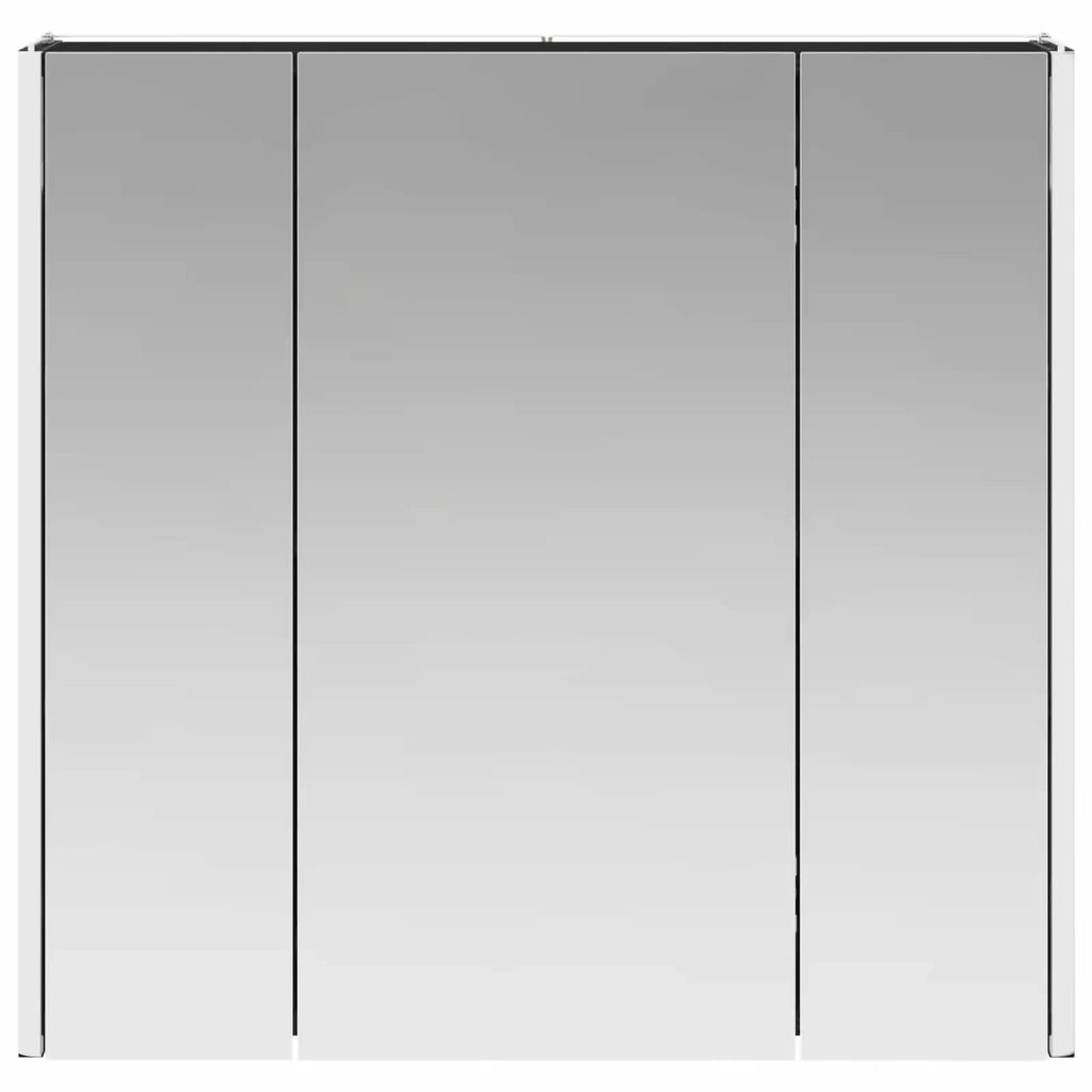 Mobiletto per specchio da bagno Rovere Nero 889248