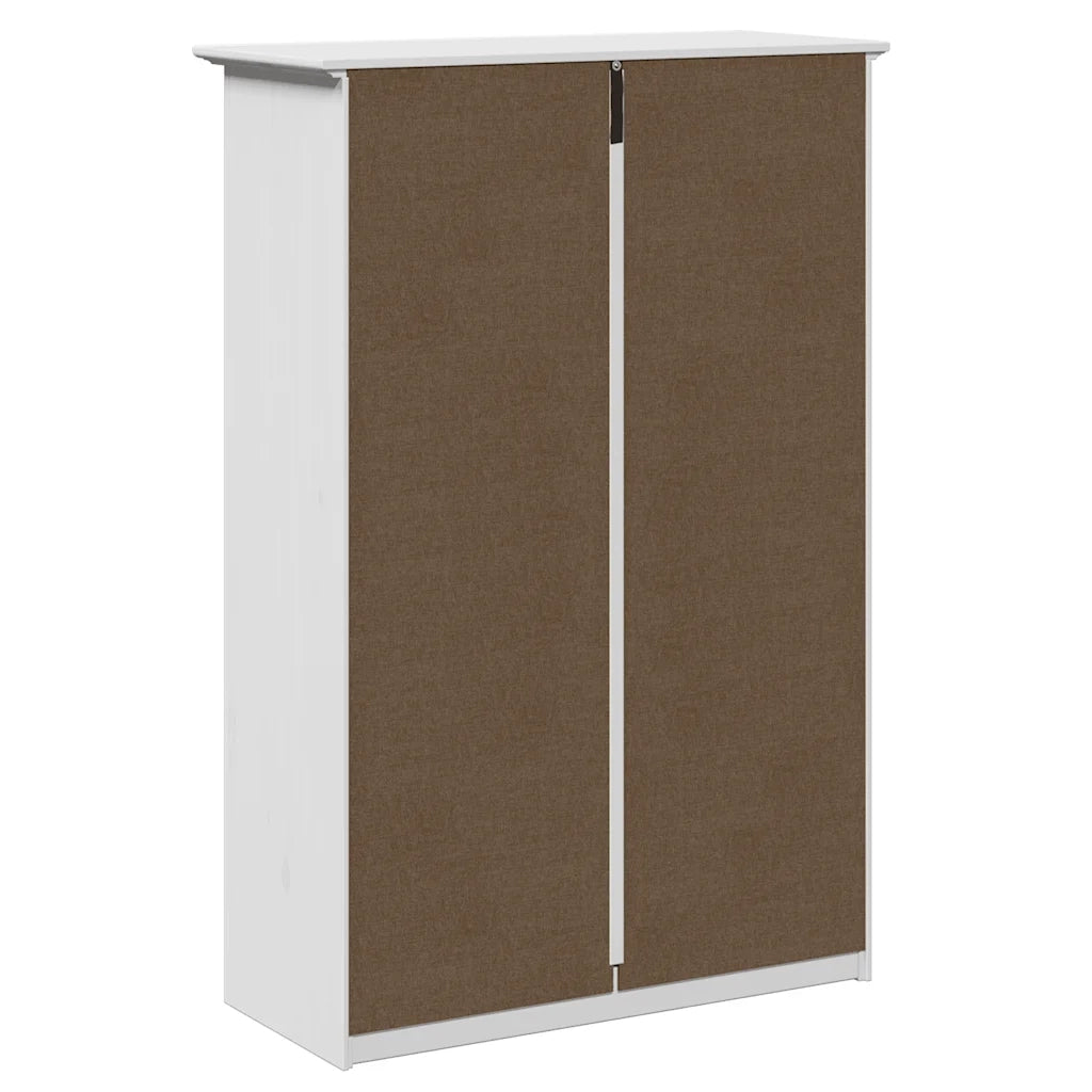 Scarpiera-Scaffale per scarpe BODO Bianca 80x35x118 cm