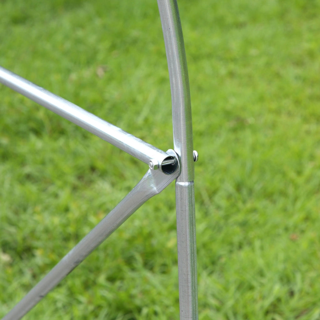 Serra da Giardino ¨C zephmum ¨C Bianco, Metallo e PE, 4x2x2 m