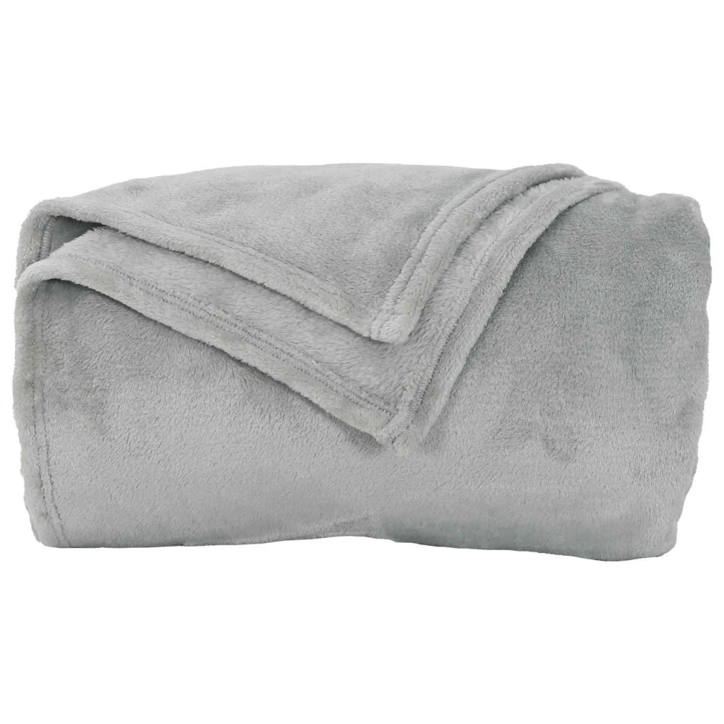 Coperta Grigio 240 x 270 cm Panno 42016772