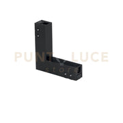 CONNETTORE ANGOLARE VERTICALE CON CONNESSIONE INTERNA 48V PER BINARIO DAVINCI 10,1X10,1X2,2CM