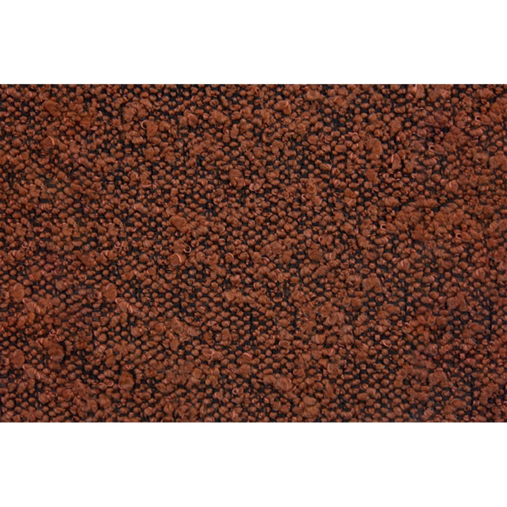 Letto 140x200 cm con testata imbottita - tessuto bouclé