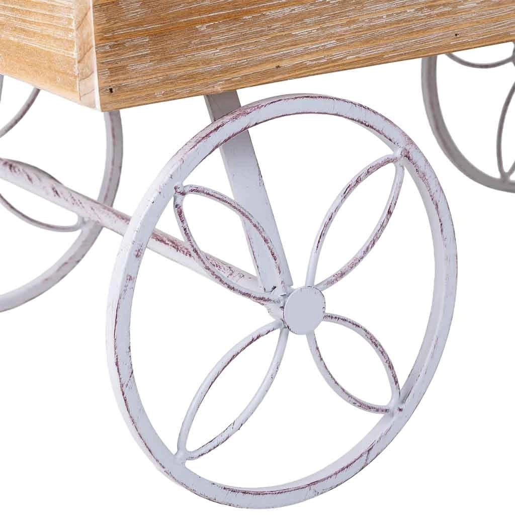 Carrello espositivo marrone 63x33x80