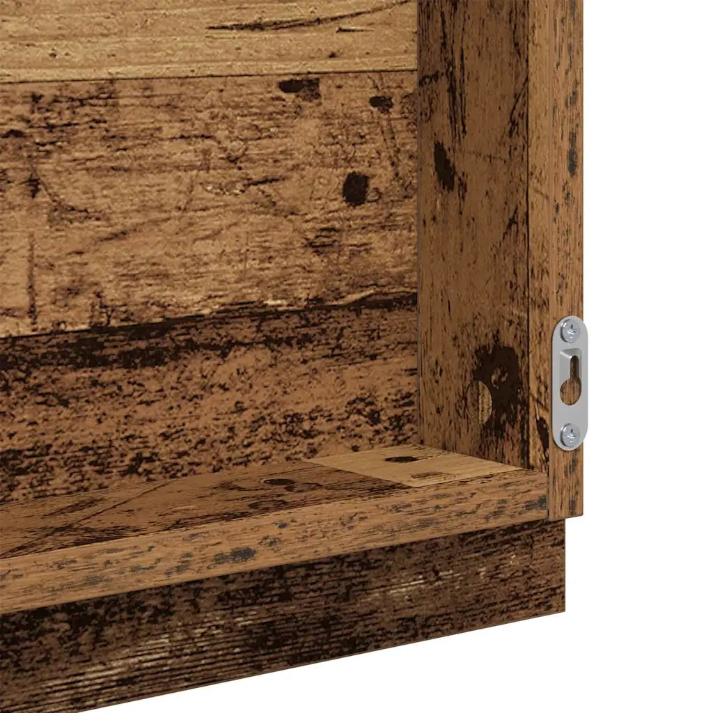 Specchio Legno vecchio 90 x 8,5 x 37 cm Legno multistrato 875419