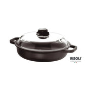 Tegame risoli 099in/32tp induction con coperchio nero - 099IN 32TP