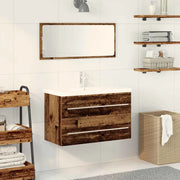 Armadio per Lavabo da Bagno Legno vecchio 80 x 38,5 x 48 cm 3333132