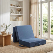 Divano Letto Pieghevole 75 x 67 x 45 cm Blu 900165
