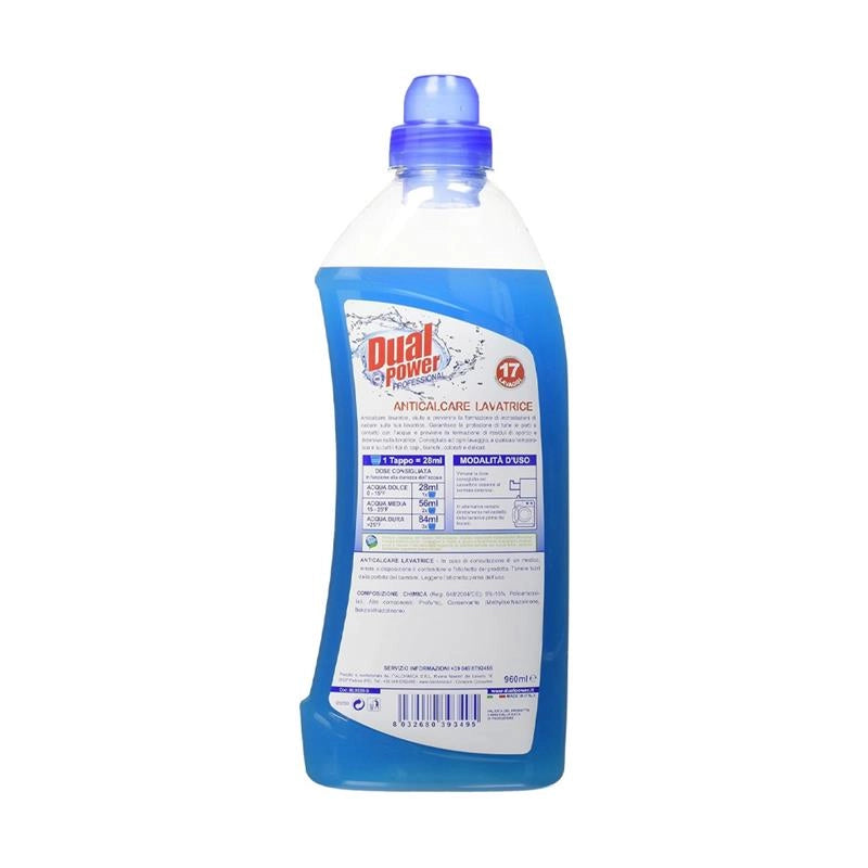 DUAL POWER PROFESSIONAL ANTICALCARE PER LAVATRICE - 960ML