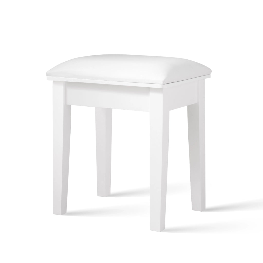 Sgabello trucco imbottito - Zephmum- Spugna elastica alta