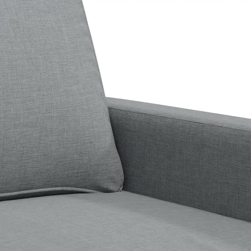 Divano a 2 Posti-Sofa 2 Posti Grigio Chiaro 140 cm in Tessuto 929860
