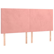 Testiera | Testata Rosa 180x5x118/128 cm Velluto