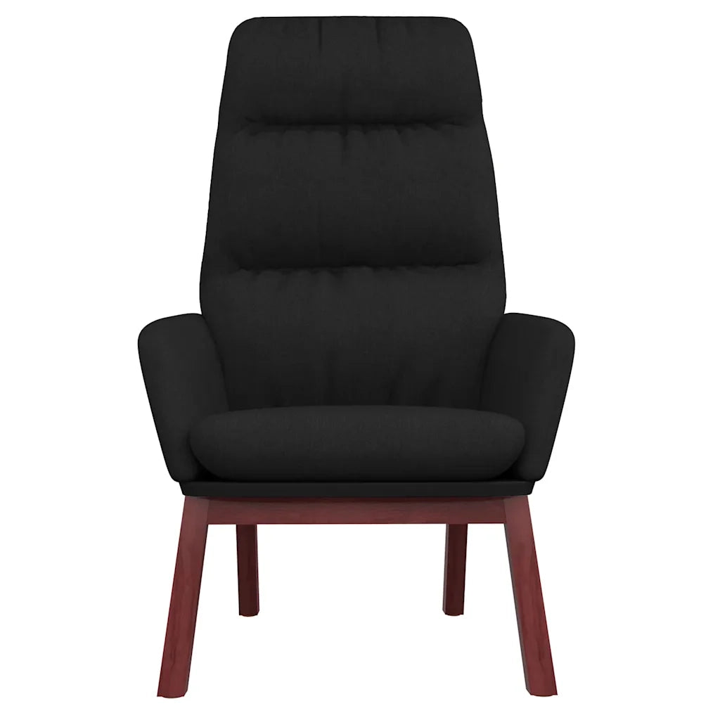 Sedia Relax Nera in Tessuto 341165