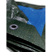 TELO OCCHIELLATO PE VERDE/BLU  3X 5M 90 GR