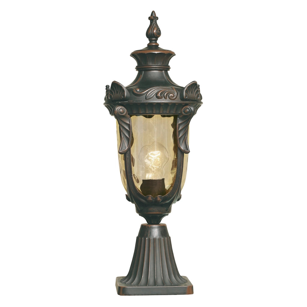 Lampada da esterno a colonna Philadelphia bronzo E27 Elstead