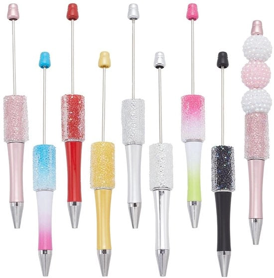 Set di 8 Penne per Capelli Colorate per Progetti di Creatività DIY