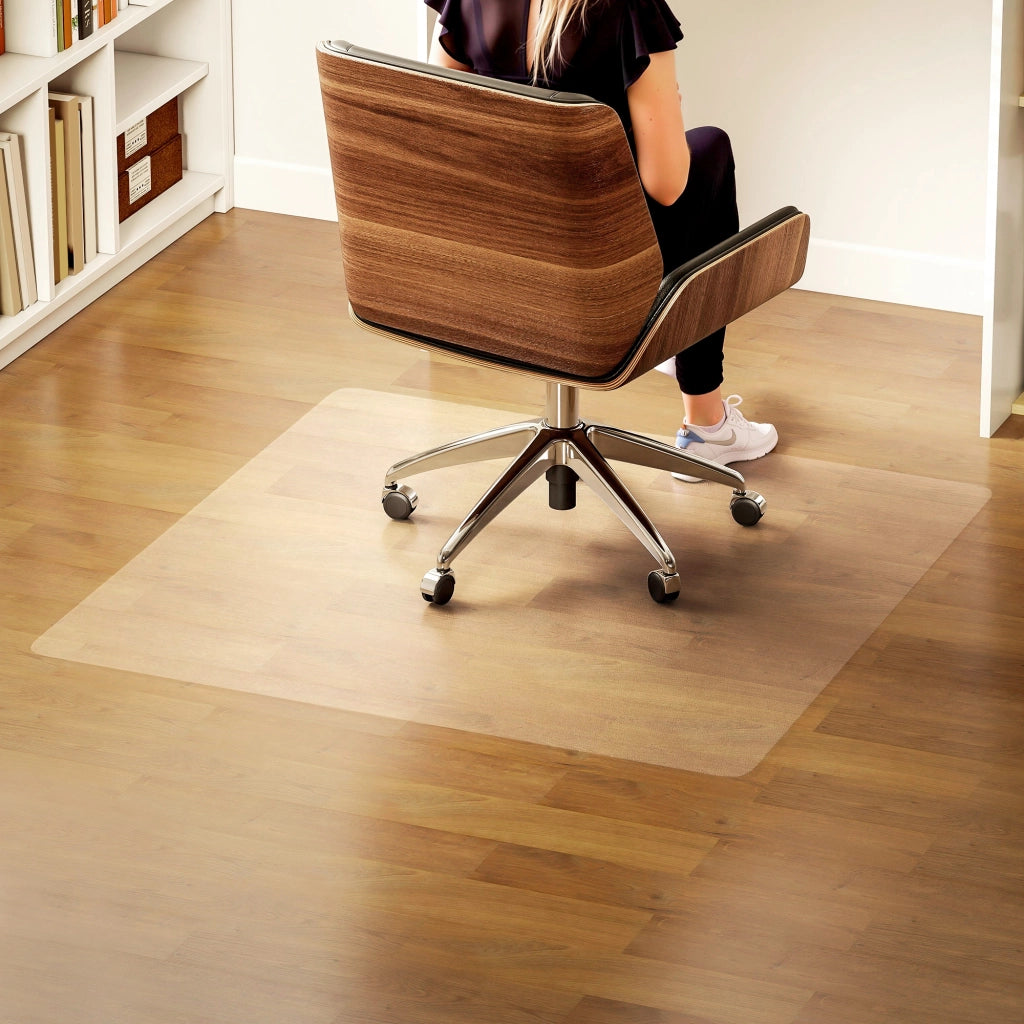 Tappetino Protettivo per Pavimento ¨C Minimal ¨C 120x120 cm Trasparente