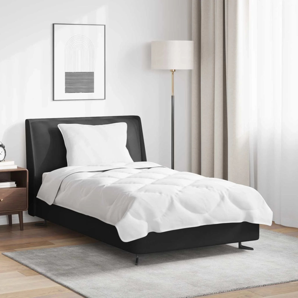 Set di Piumoni con cuscino 2 pz | Duvet Bianco Microfibra