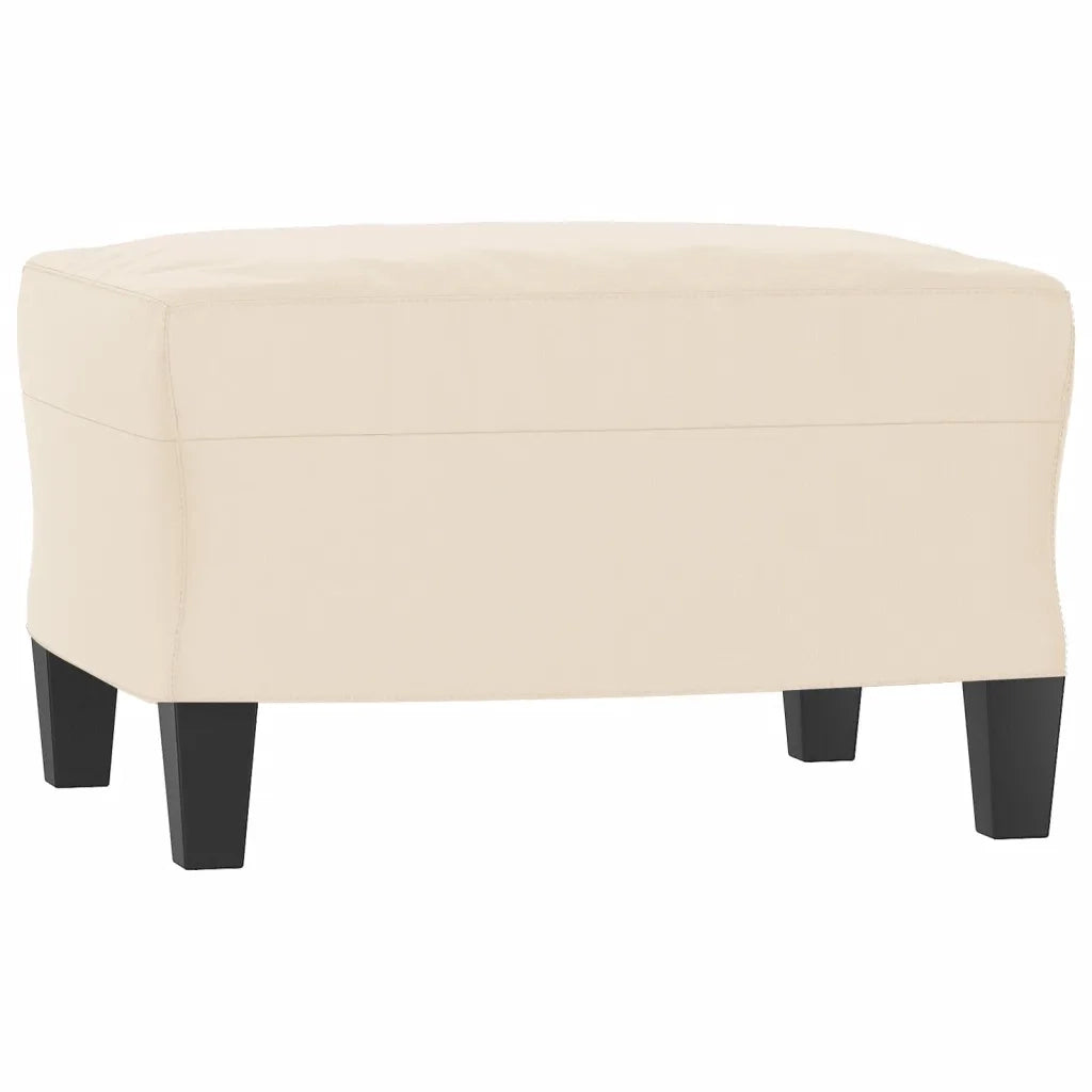 Set Divani 3 pz con Cuscini Beige in Tessuto Microfibra 3202325