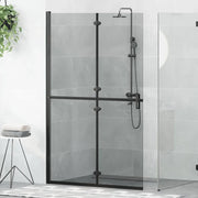 Parete doccia walk-in Nero 120 x 6,5 x 190 cm 42017968