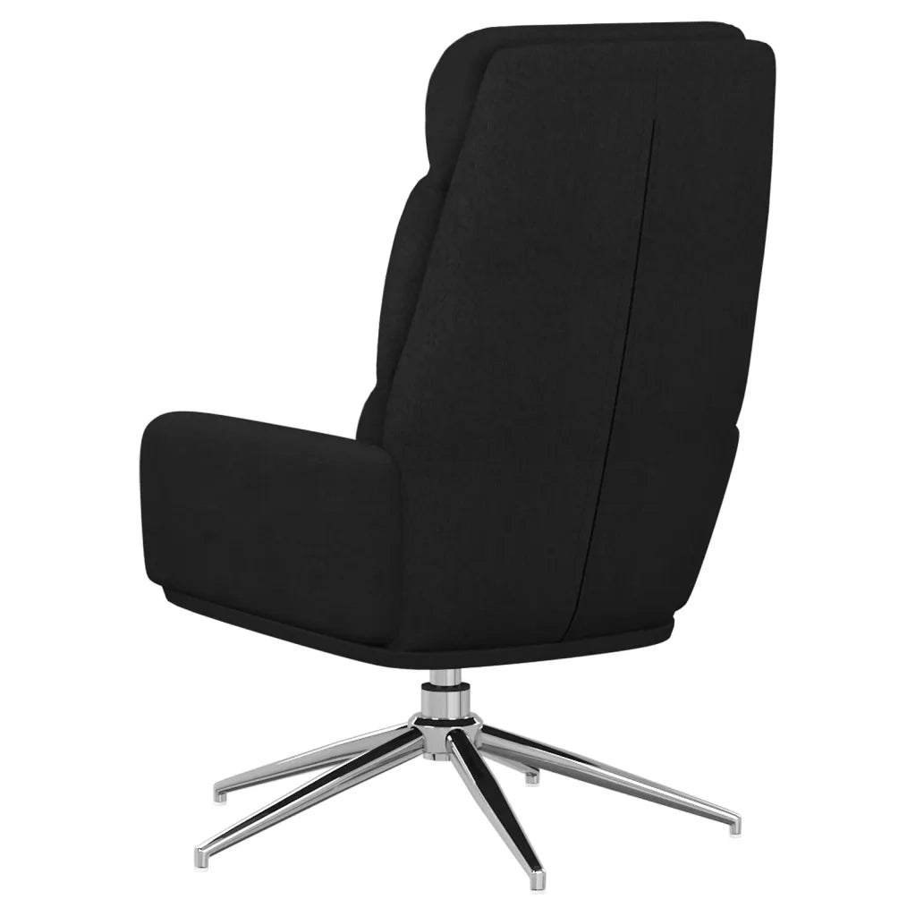Sedia Relax Nera in Tessuto 341136