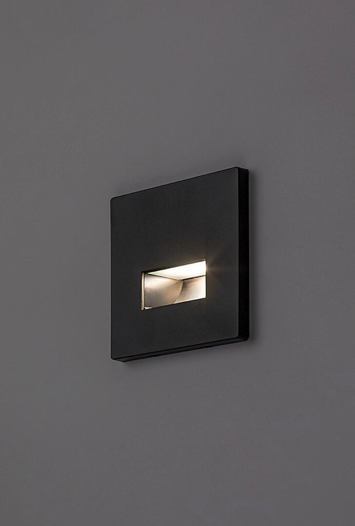 Faretto da incasso scala LED 1W nero Lunca Rabalux