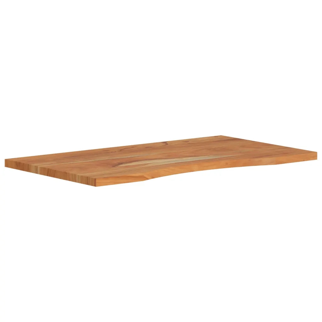 Piano Tavolo | Superficie Tavolo | Piano Scrivania 90x50x2,5 cm Rettangolare Legno Massello Acacia