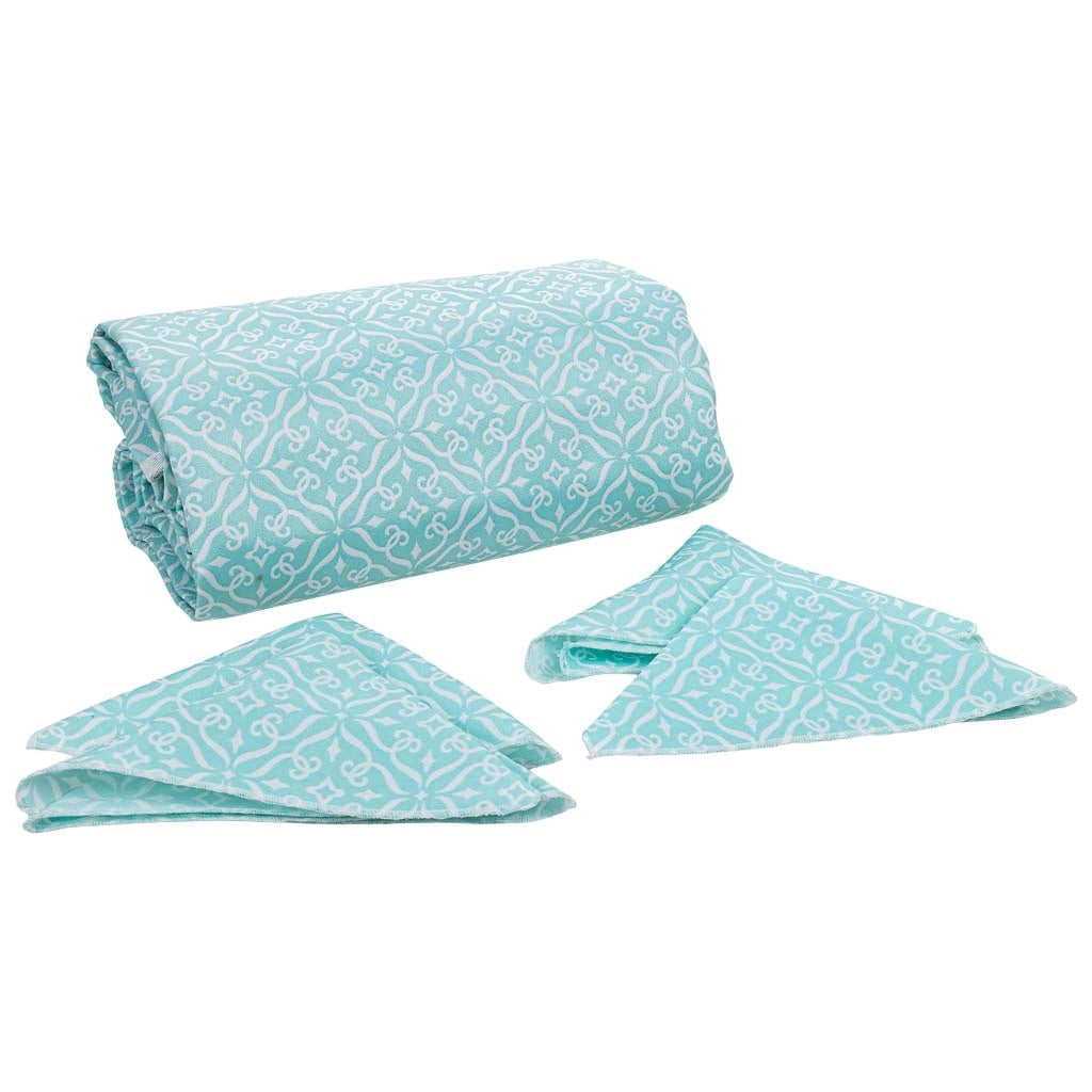 Cestino da picnic per 4 persone, marrone, 44x30x20h cm