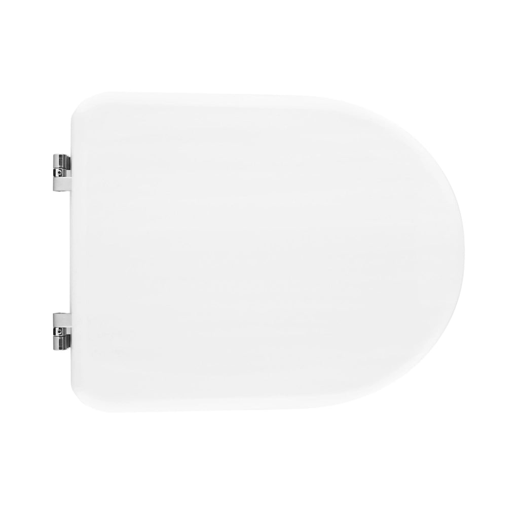 SEDILE WC PER POZZI GINORI VASO YDRA FORMA 6- Bianco - Cerniere A passanti- CW- pezzi 1