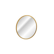 Specchio Bagno LED Tondo Dorato 60x60 cm Design