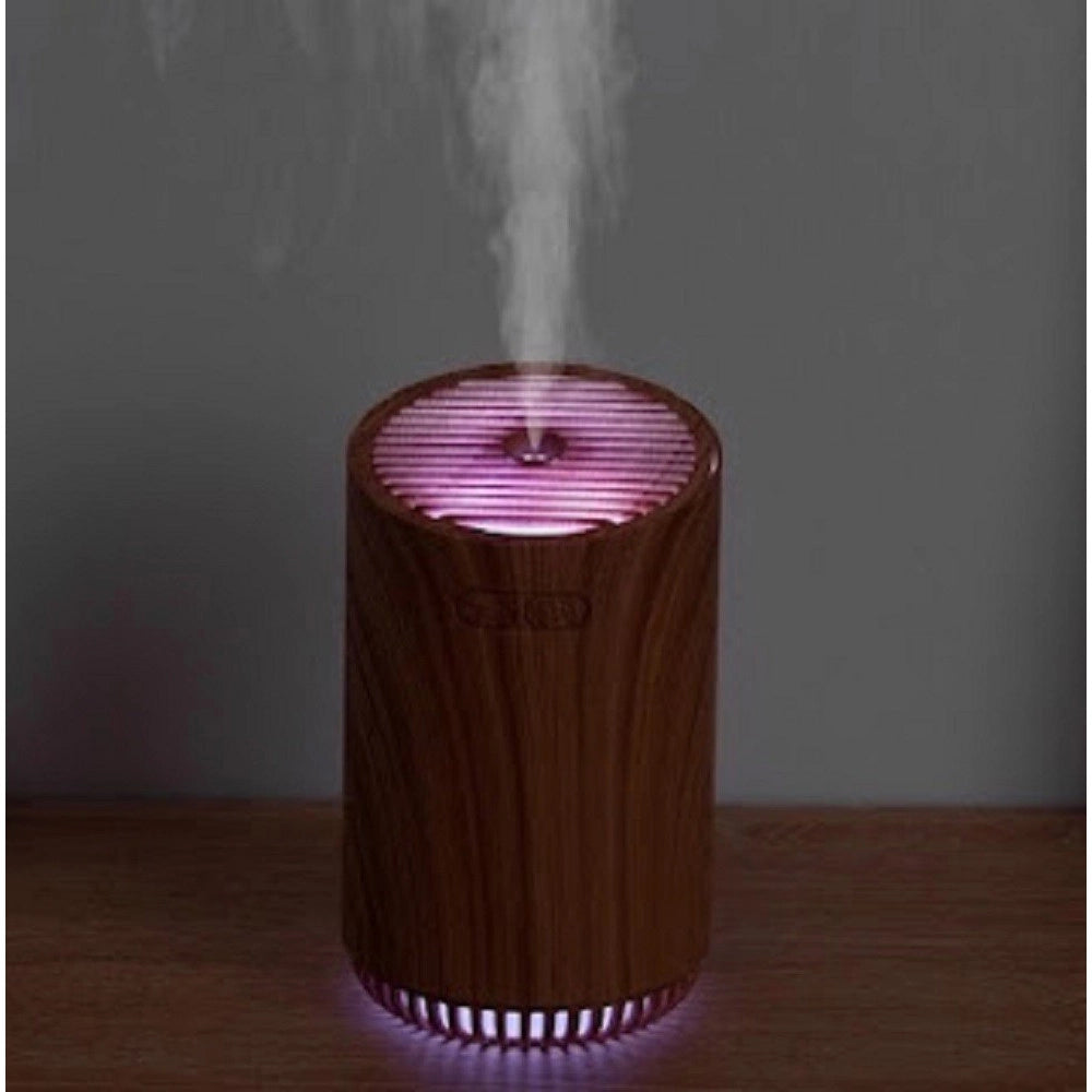 Trade Shop - Mini Diffusore Aromi Umidificatore Ultrasuoni 350ml Usb Aromaterapia Led Tx-8336 -