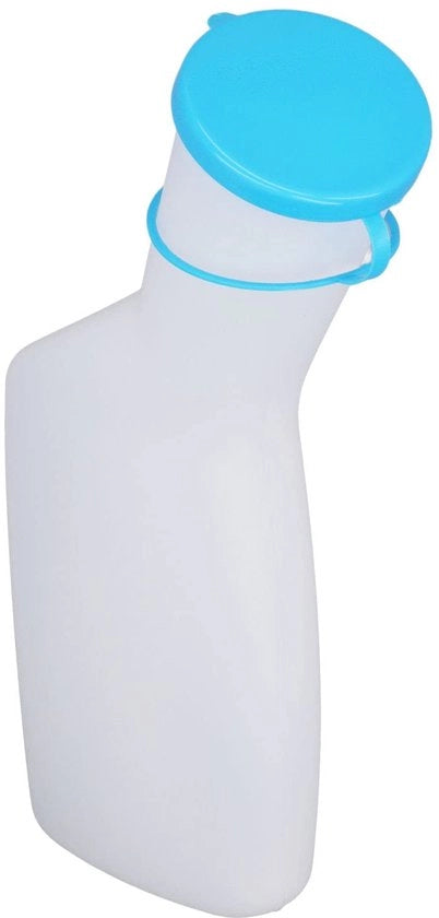 Urinoir Portatile 1000ml - Lekvrij - Idoneo per Assistenza e Viaggi - Facile da Pulire - Materiale Resistente