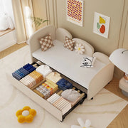 Divano letto SOFTSEA - Xylo - velluto, cassetti, moderno per camera