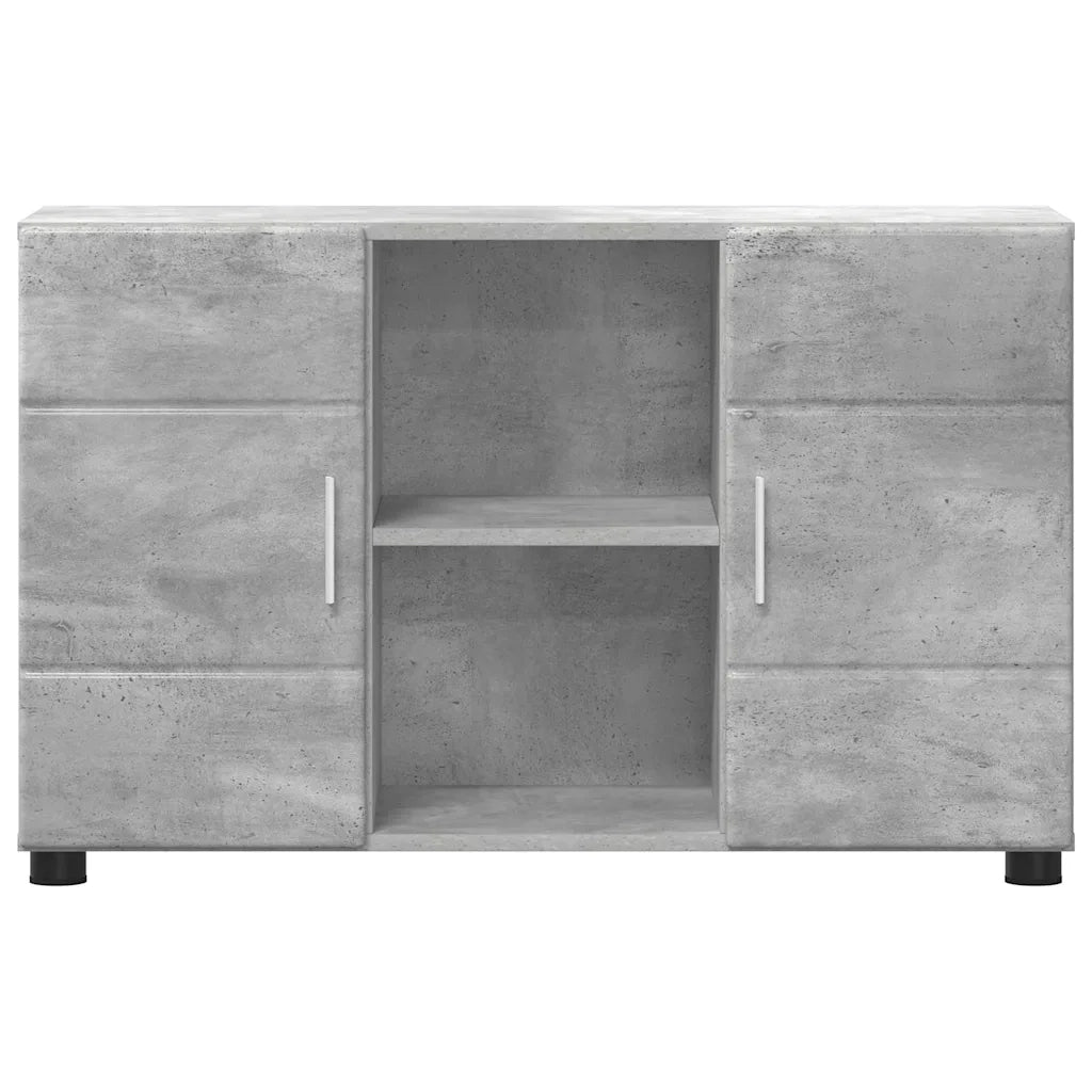 Credenza con porta FLORIN Grigio cemento 88,5 x 30,5 x 55,5 cm 880294