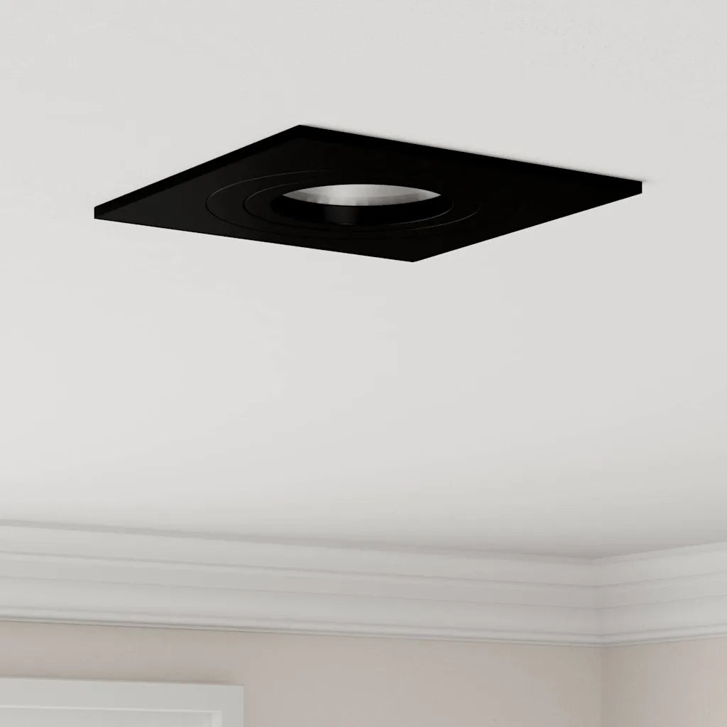 Spotlight 24 pz Nero 9 x 9 x 2 cm Alluminio CFW4941838