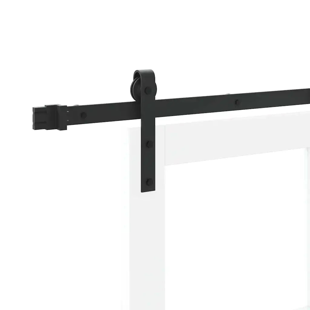 Porta scorrevole ORKDAL Bianco e Nero 83 x 211 cm 3331832