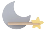 Candellux MOON applique LED 5W 4000K legno grigio
