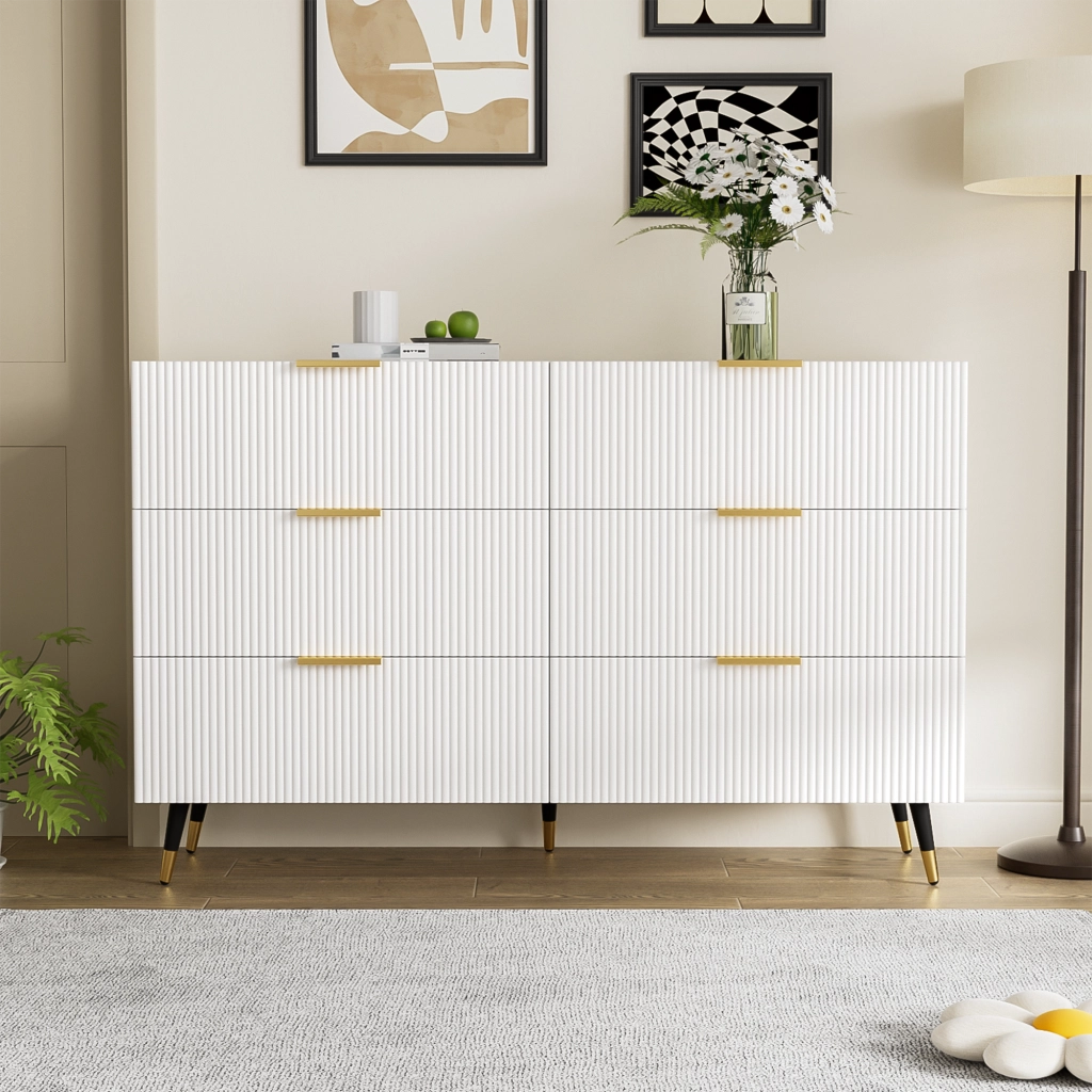 Elegante credenza moderna - Zephmum - Con cassetti e ampio spazio di archiviazione