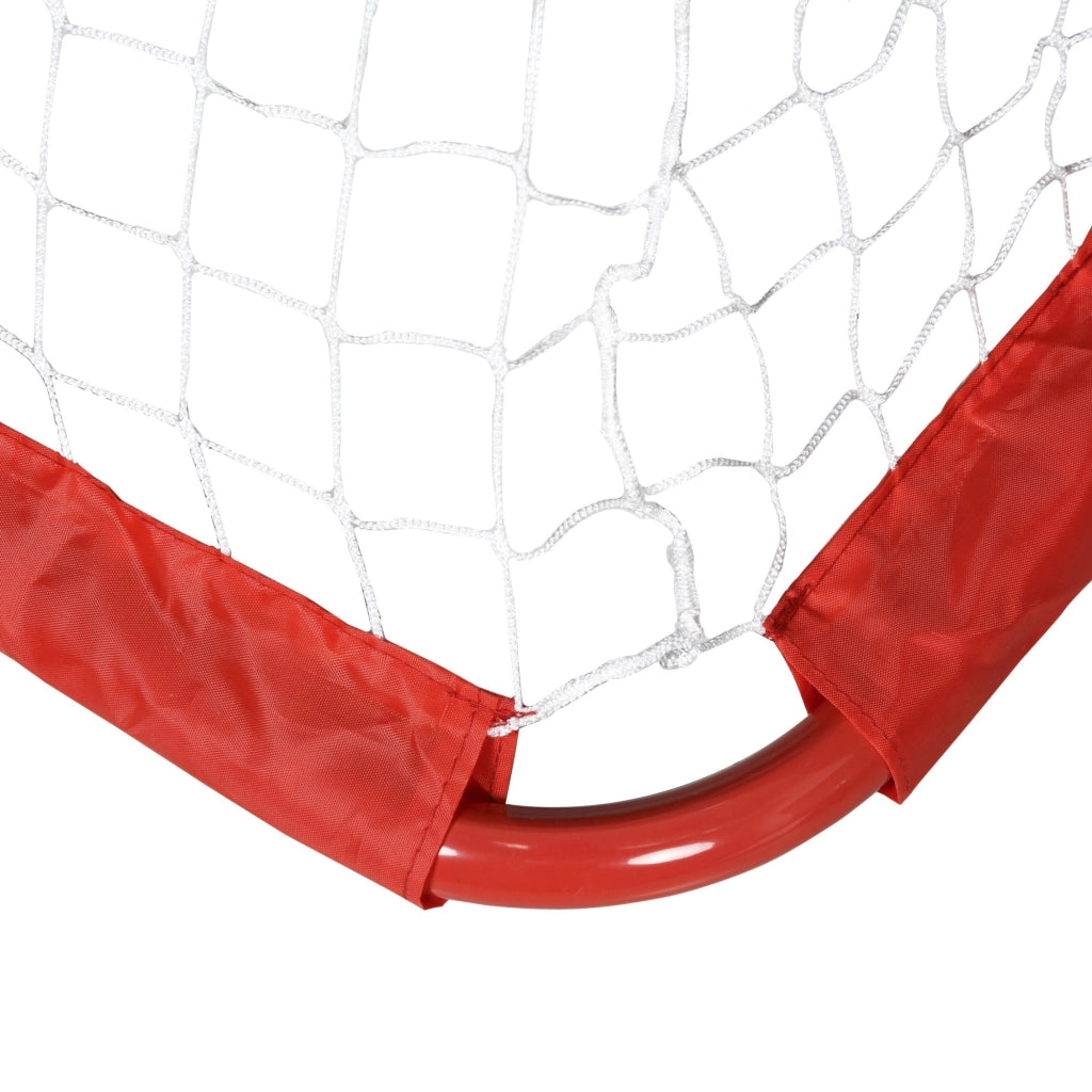 Porte da Calcio Pieghevoli ¨C Xylo ¨C Set 2 Pezzi 90x36x60cm Rosso