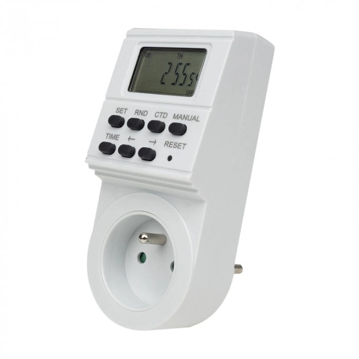 Programmatore timer settimanale digitale Ecolight 1800W