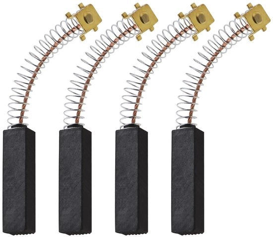 Sostituzione Borse a Spazzolo per Aspirapolvere - 4 Pezzi - Spazzolo a Carbonio - 220248 - Compatibile con Henry/Hetty - Parte di Ricambio per Aspirapolvere - Facile da Sostituire - Materiale Principale Carbonio - Set di Borse a Spazzolo per Aspirapolvere